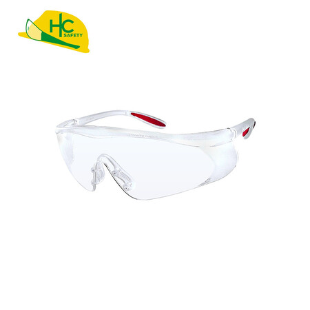 Gafas de seguridad con almohadillas antideslizantes en las patillas